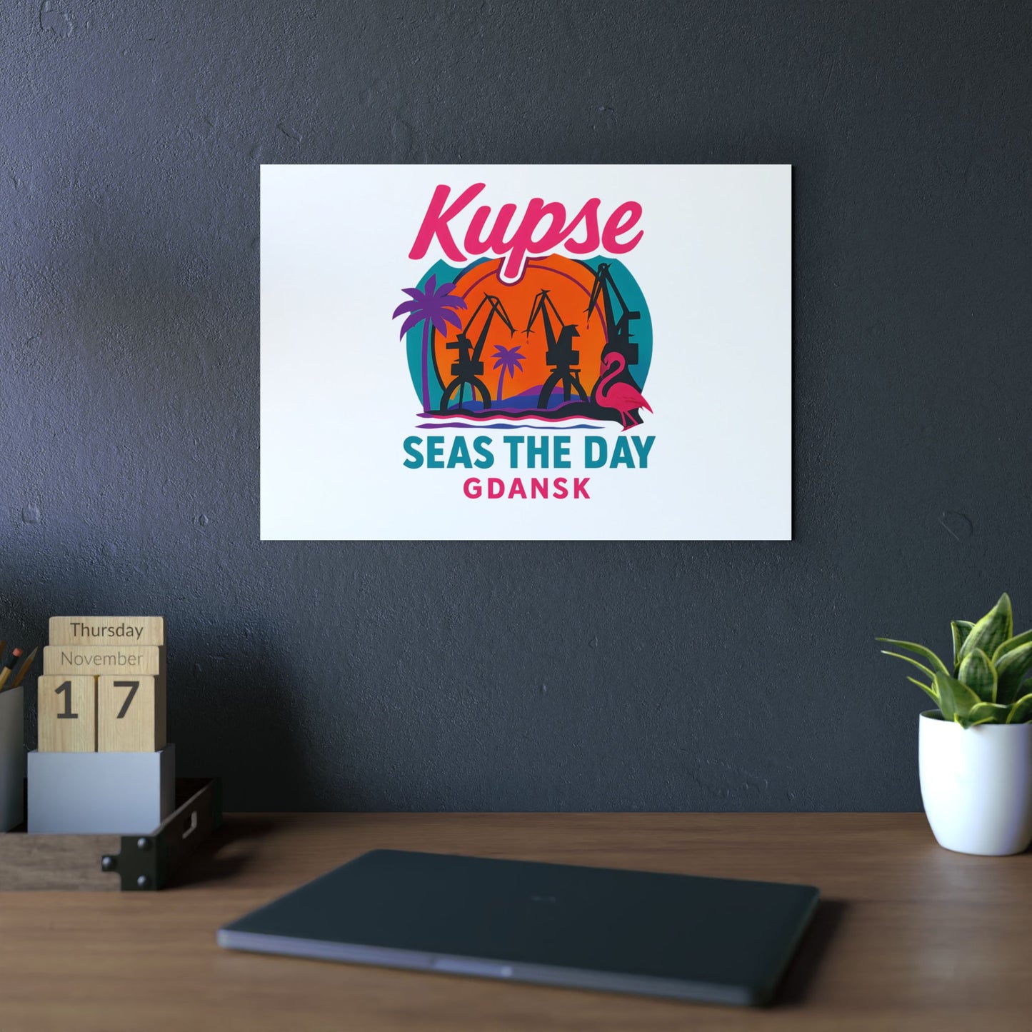Obraz na panelu aluminiowym Seas The Day – trwały wydruk w stylu Kup Se