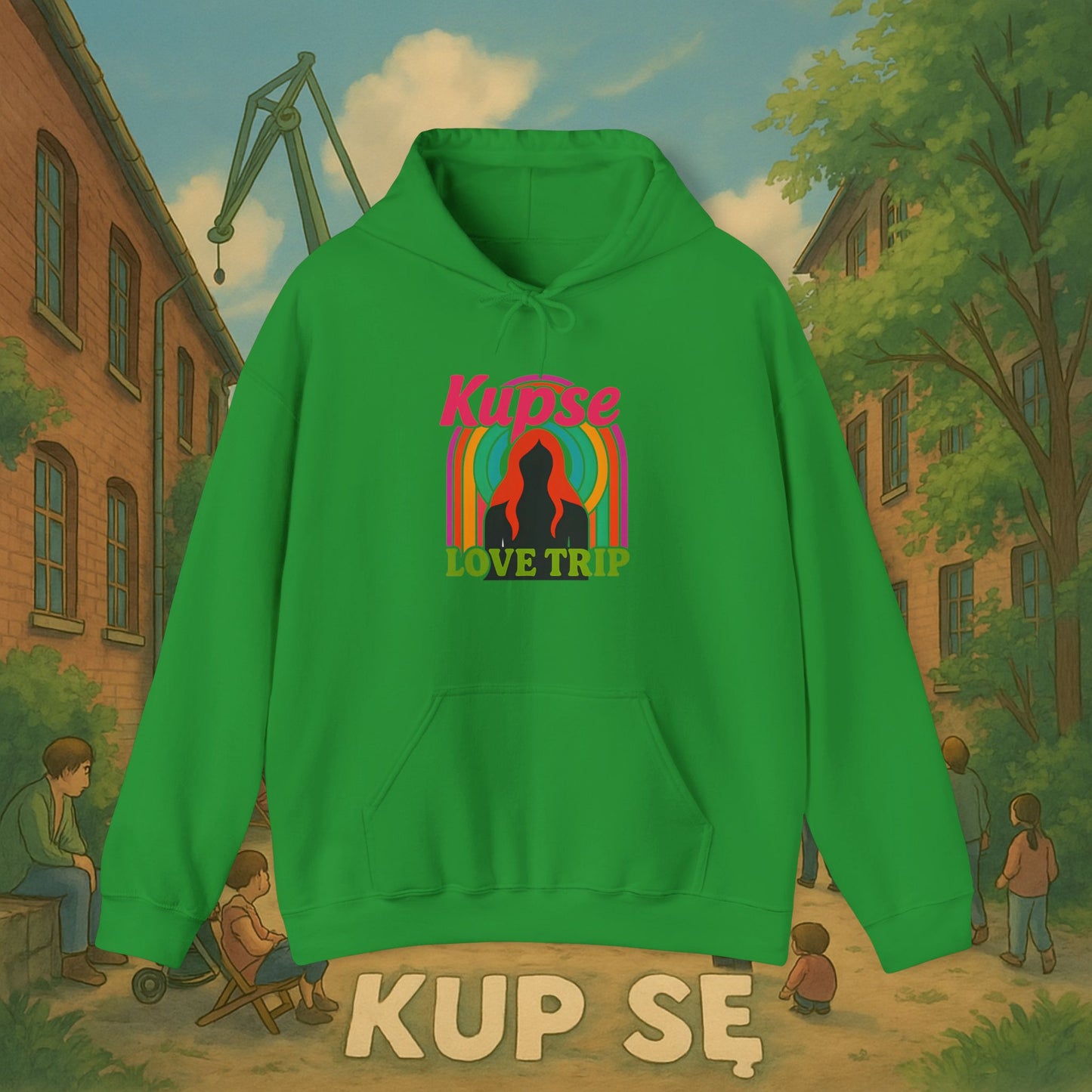 Unisex Heavy Blend Hoodie – Love Trip – Kup Se