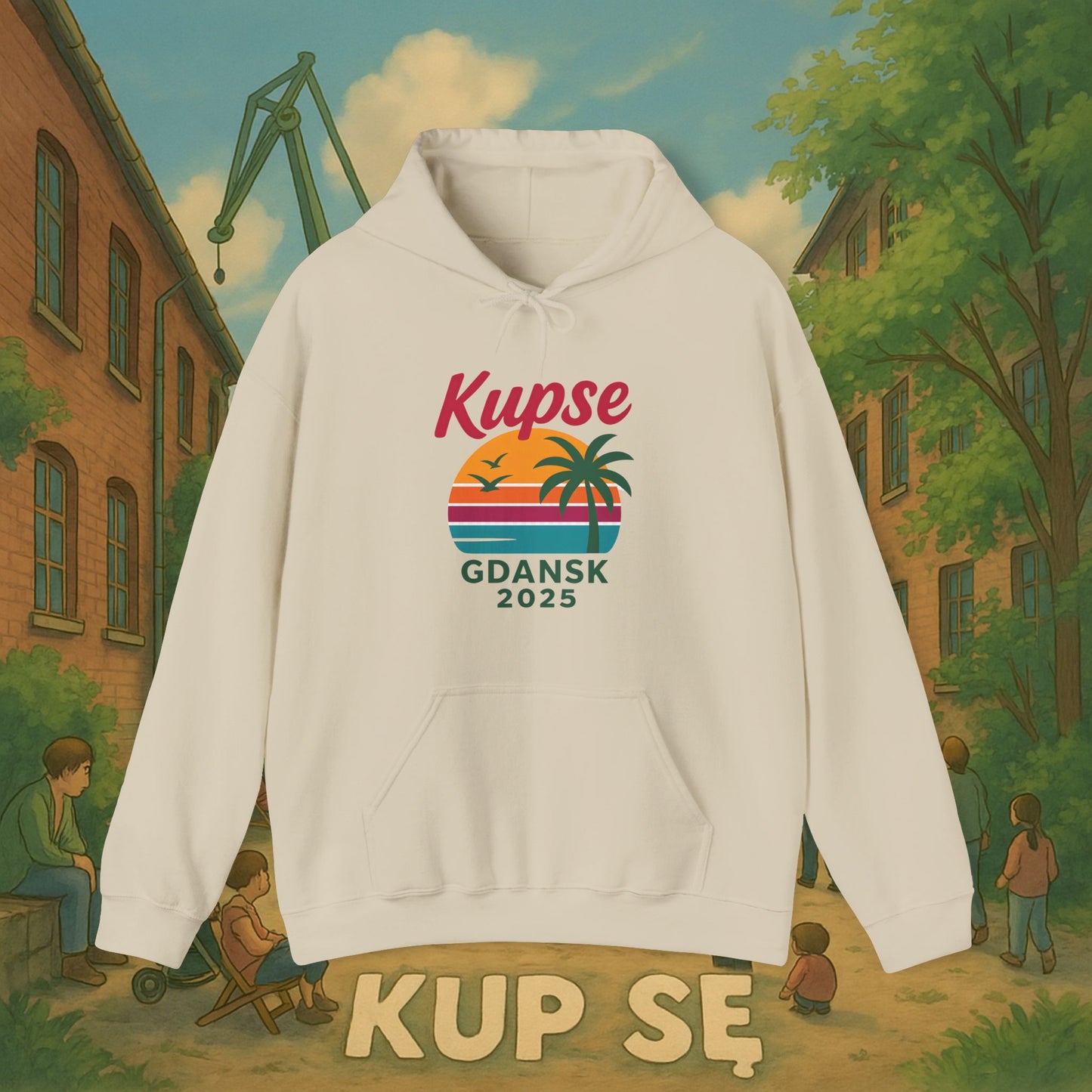 Unisex Heavy Blend Hoodie – 90s – Kup Se