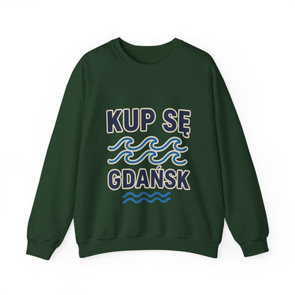 Bluza unisex z grafiką Kup Se Fale – klasyczny crewneck i miejski styl