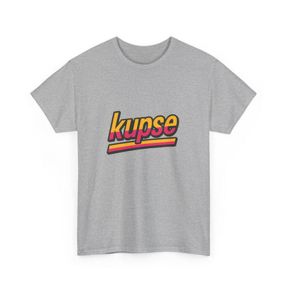 KupSe Logo Retro Sport Style t-shirt - Unisex Heavy Cotton Tee