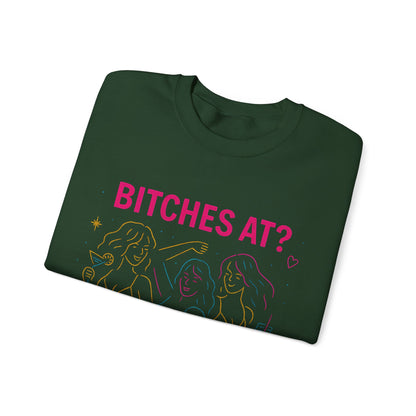 Bluza unisex z grafiką Kup Se Bi*ches at? – klasyczny crewneck i miejski styl
