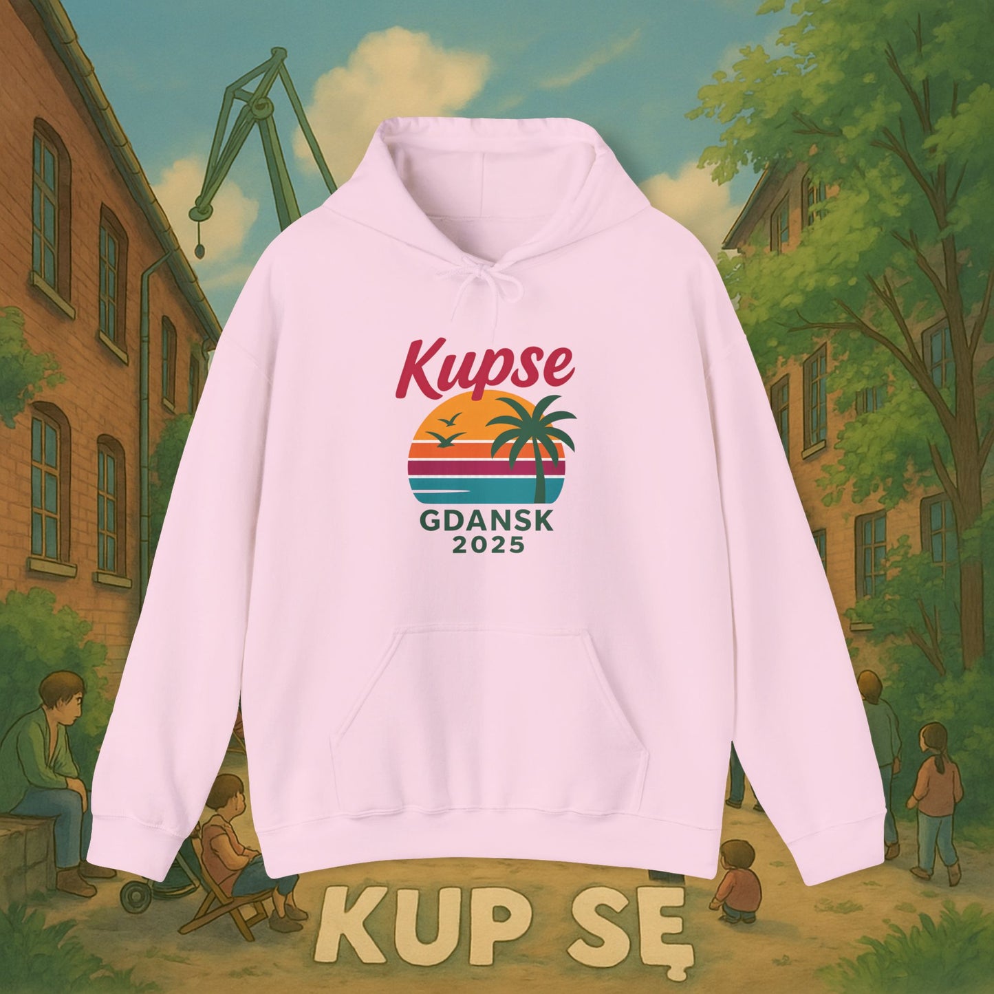 Unisex Heavy Blend Hoodie – 90s – Kup Se