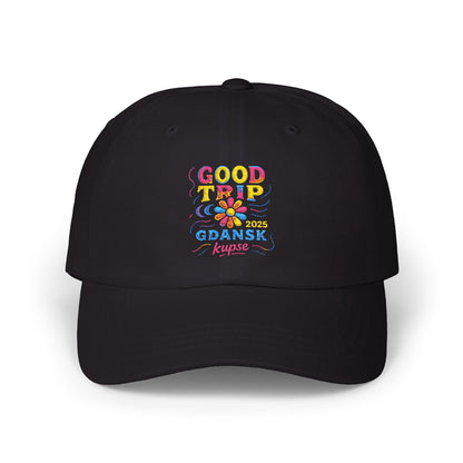 Czapka z daszkiem z grafiką Kup Se Good Trip – modny Dad Cap z charakterem