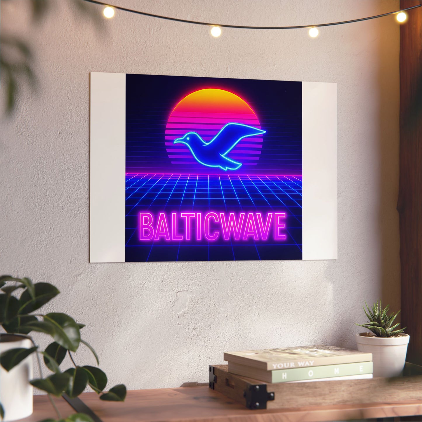 Obraz na panelu aluminiowym Baltic Wave – trwały wydruk w stylu Kup Se