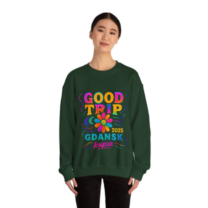 Bluza unisex z grafiką Kup Se Good Trip – klasyczny crewneck i miejski styl