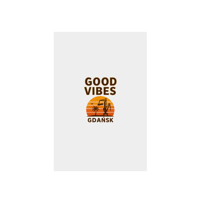 Obraz na panelu aluminiowym Good Vibes – trwały wydruk w stylu Kup Se