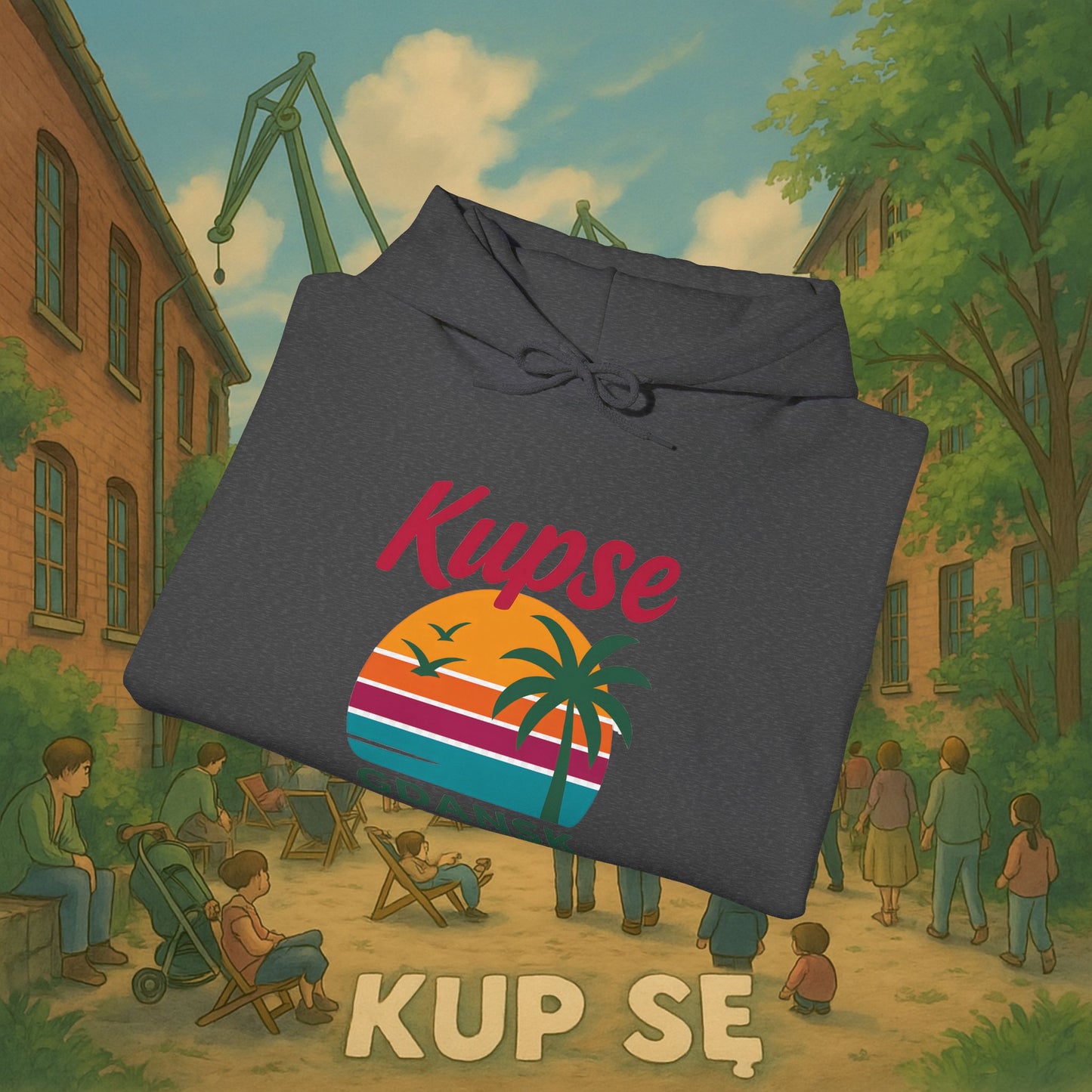 Unisex Heavy Blend Hoodie – 90s – Kup Se