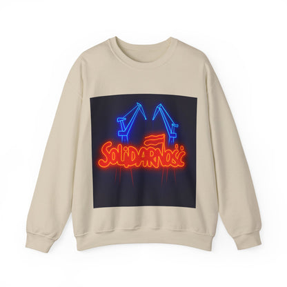 Bluza unisex z grafiką Kup Se Solidarność – klasyczny crewneck i miejski styl
