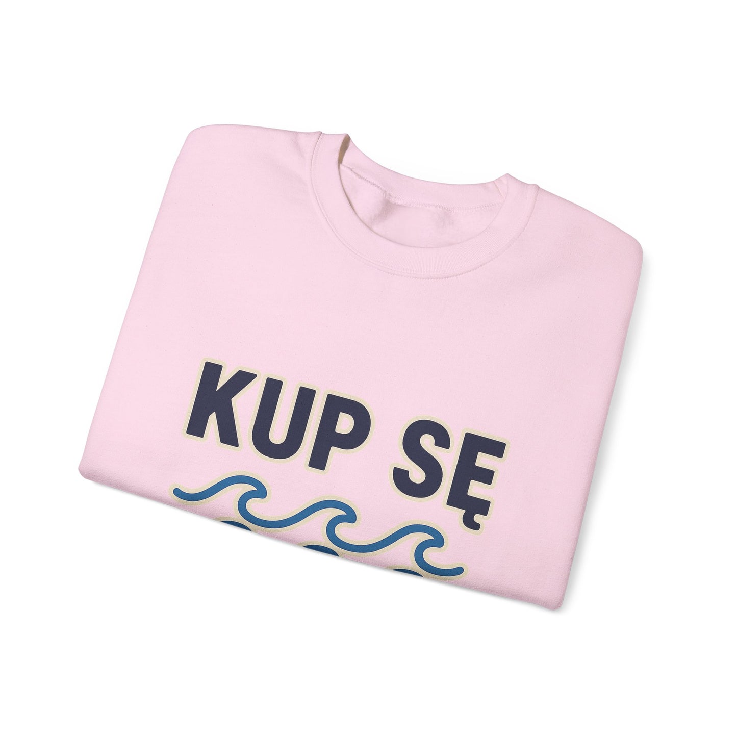 Bluza unisex z grafiką Kup Se Fale – klasyczny crewneck i miejski styl