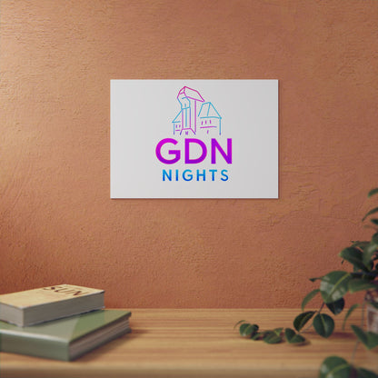 Obraz na panelu aluminiowym GDN Nights – trwały wydruk w stylu Kup Se
