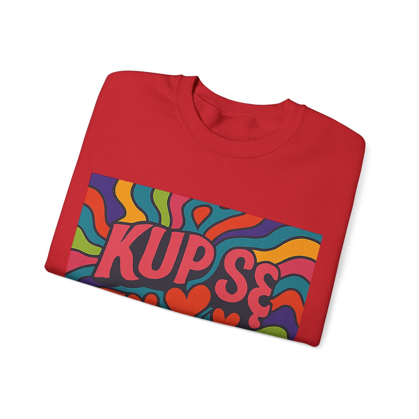Bluza unisex z grafiką Kup Se Acid – klasyczny crewneck i miejski styl
