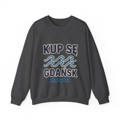 Bluza unisex z grafiką Kup Se Fale – klasyczny crewneck i miejski styl