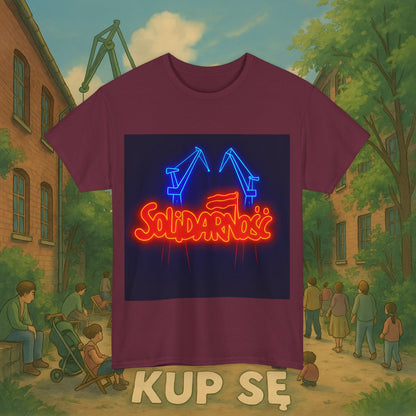 KupSe Solidarność Style t-shirt - Unisex Heavy Cotton Tee