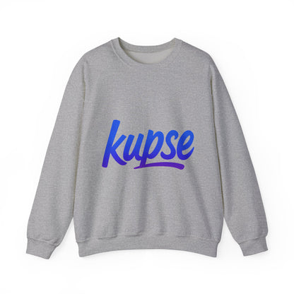 Bluza unisex z grafiką Kup Se Logo Blue – klasyczny crewneck i miejski styl
