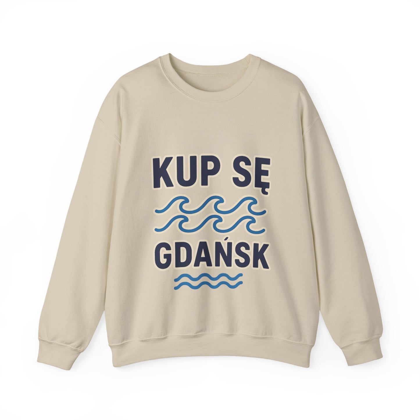 Bluza unisex z grafiką Kup Se Fale – klasyczny crewneck i miejski styl