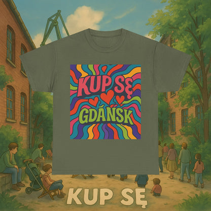 KupSe Gdańsk Hippie t-shirt - Unisex Heavy Cotton Tee