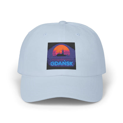 Czapka z daszkiem z grafiką Kup Se Panorama Gdańska – modny Dad Cap z charakterem
