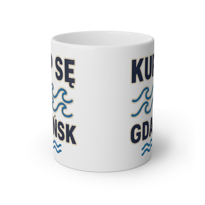 Kubek z Motywem Gdańska – Morska Energia na Każdy Dzień