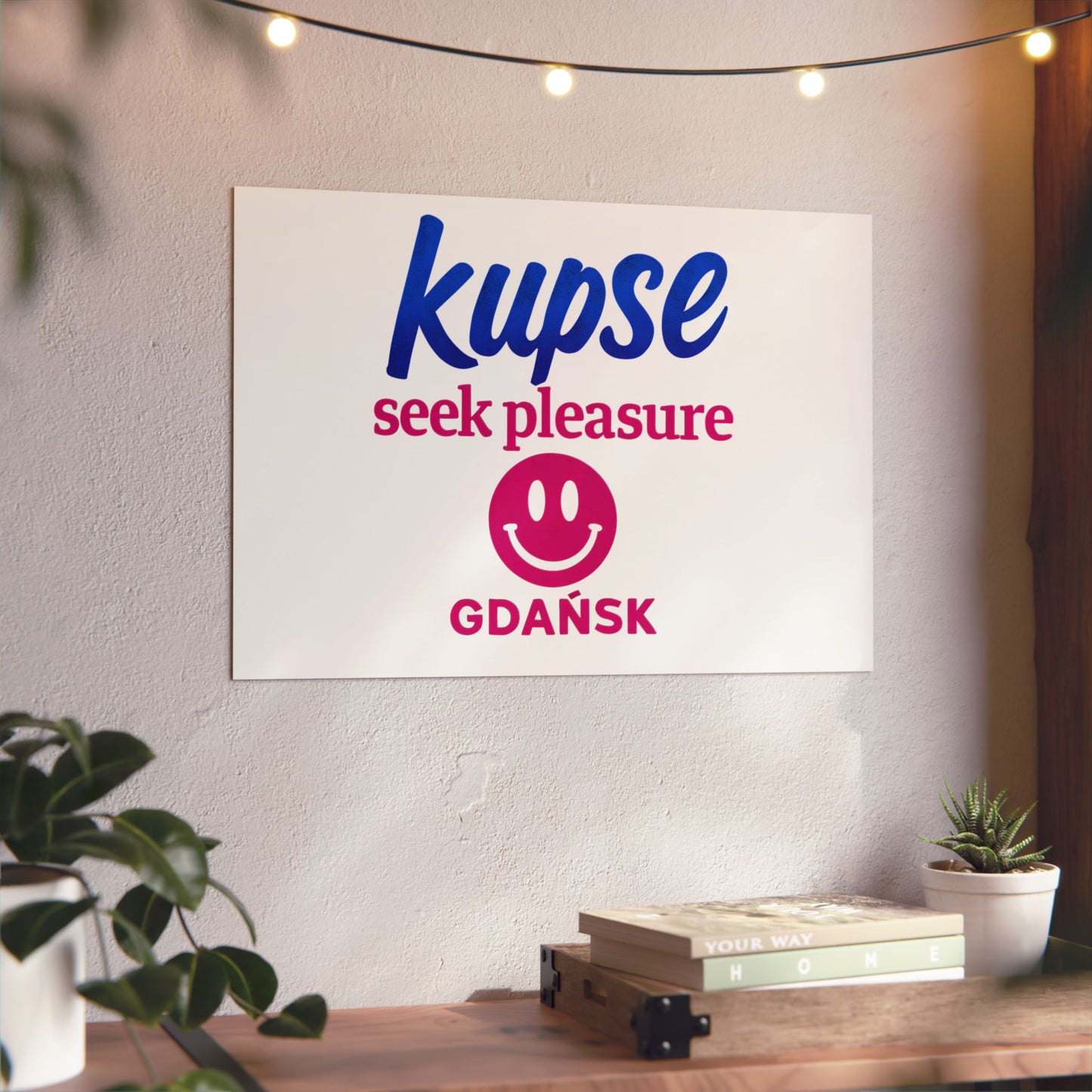 Obraz na panelu aluminiowym Seek Pleasure – trwały wydruk w stylu Kup Se