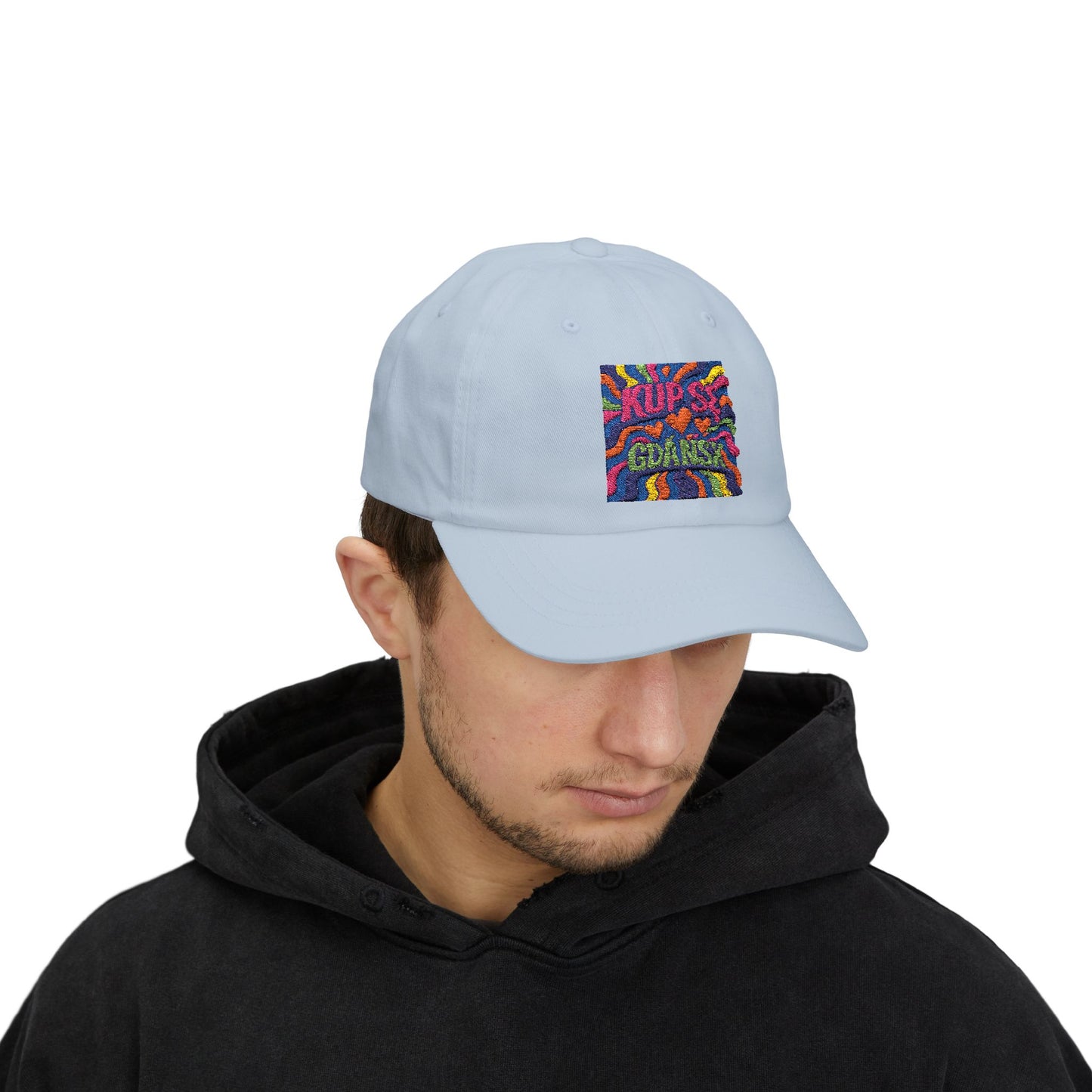 Czapka z daszkiem z grafiką Kup Se Acid – modny Dad Cap z charakterem