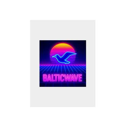 Obraz na panelu aluminiowym Baltic Wave – trwały wydruk w stylu Kup Se