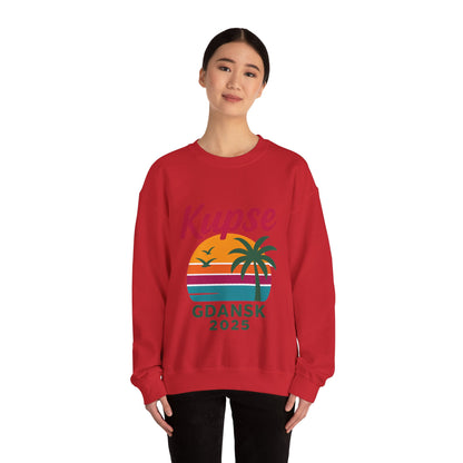 Bluza unisex z grafiką Kup Se 90s – klasyczny crewneck i miejski styl