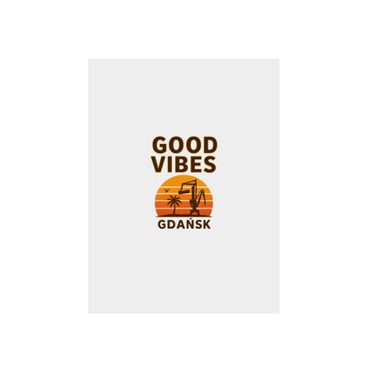 Obraz na panelu aluminiowym Good Vibes – trwały wydruk w stylu Kup Se