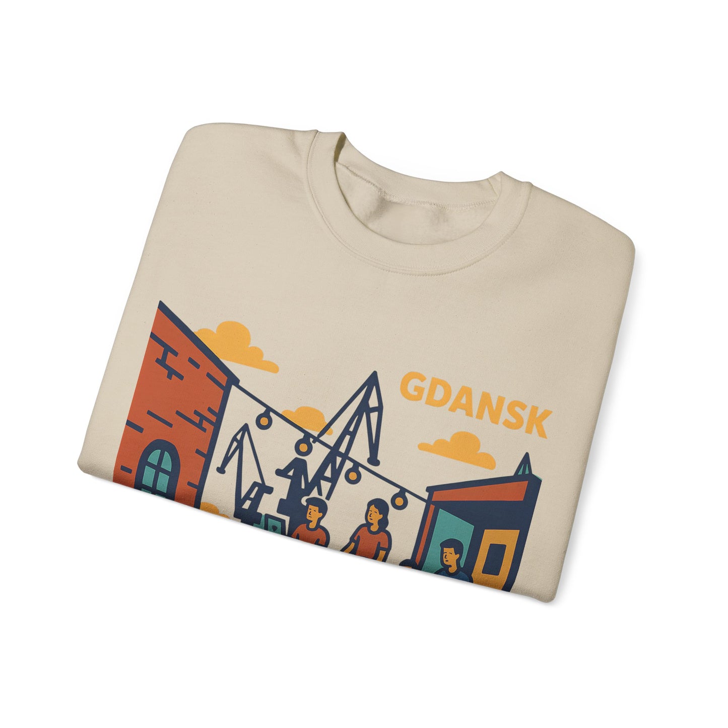 Bluza unisex z grafiką Kup Se Vibe – klasyczny crewneck i miejski styl