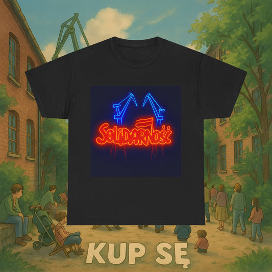 KupSe Solidarność Style t-shirt - Unisex Heavy Cotton Tee
