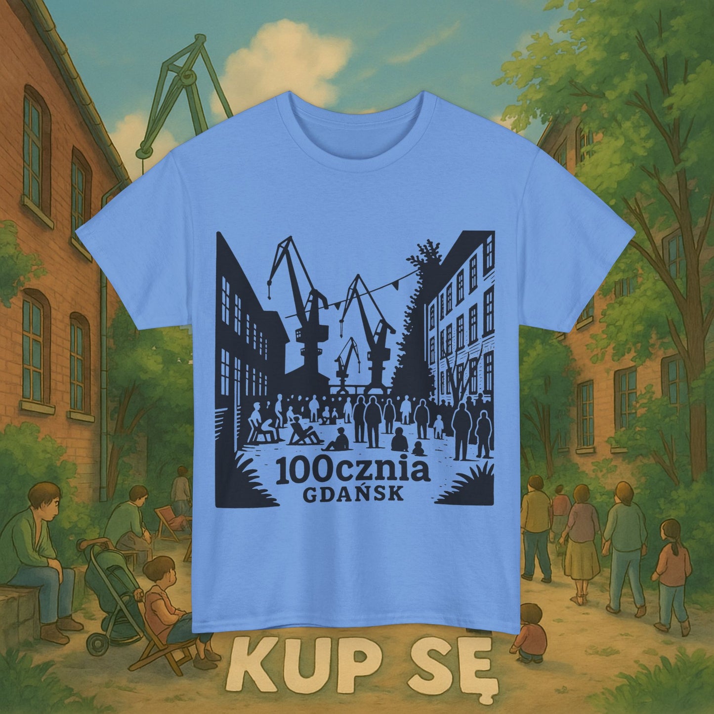 KupSe 100cznia t-shirt - Unisex Heavy Cotton Tee