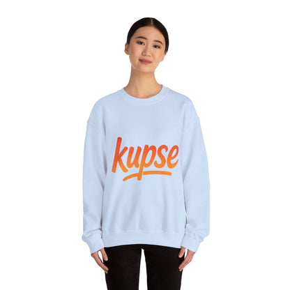 Bluza unisex z grafiką Kup Se Logo Orange – klasyczny crewneck i miejski styl