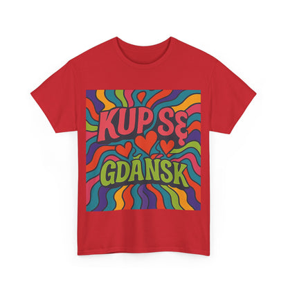 KupSe Gdańsk Hippie t-shirt - Unisex Heavy Cotton Tee