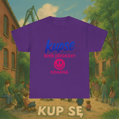 KupSe seek pleasure Style t-shirt - Unisex Heavy Cotton Tee