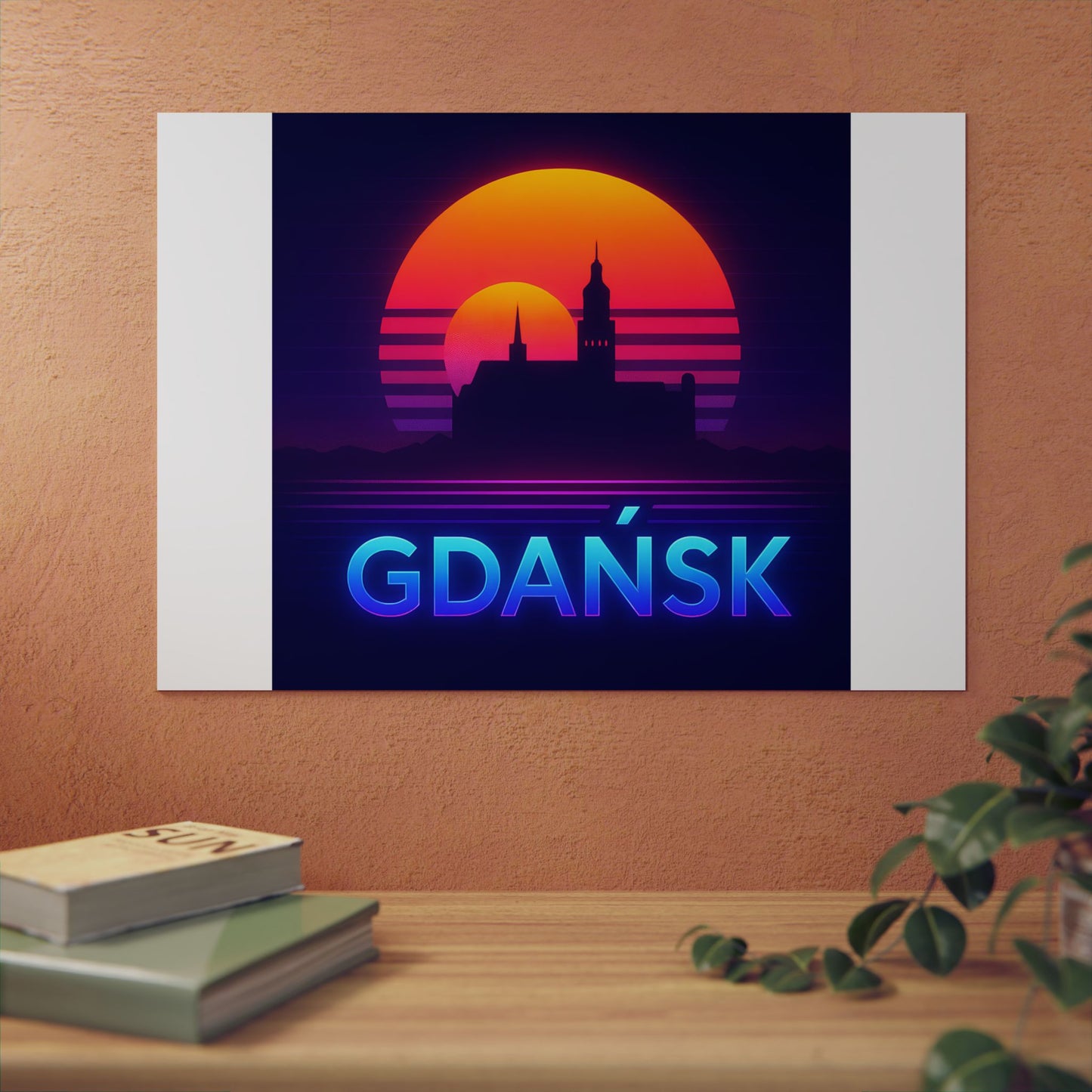 Obraz na panelu aluminiowym Panorama Gdańsk – trwały wydruk w stylu Kup Se