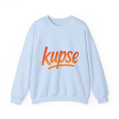 Bluza unisex z grafiką Kup Se Logo Orange – klasyczny crewneck i miejski styl