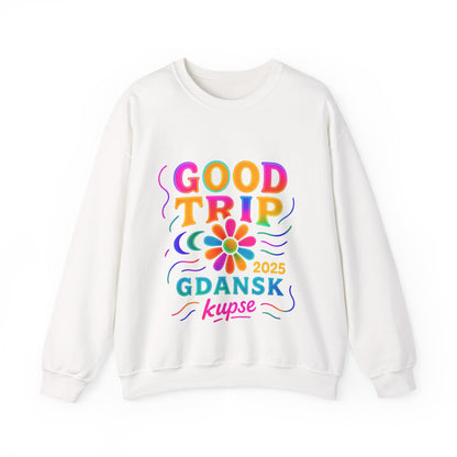 Bluza unisex z grafiką Kup Se Good Trip – klasyczny crewneck i miejski styl