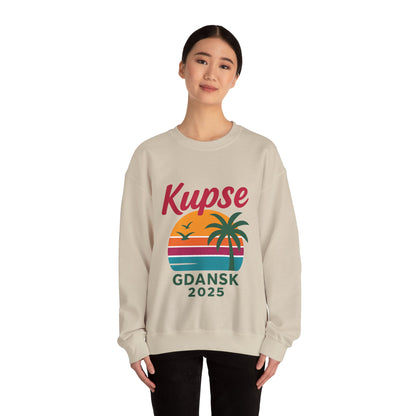 Bluza unisex z grafiką Kup Se 90s – klasyczny crewneck i miejski styl