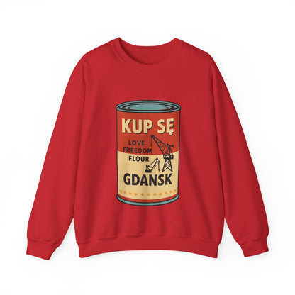 Bluza unisex z grafiką Kup Se Campbell– klasyczny crewneck i miejski styl