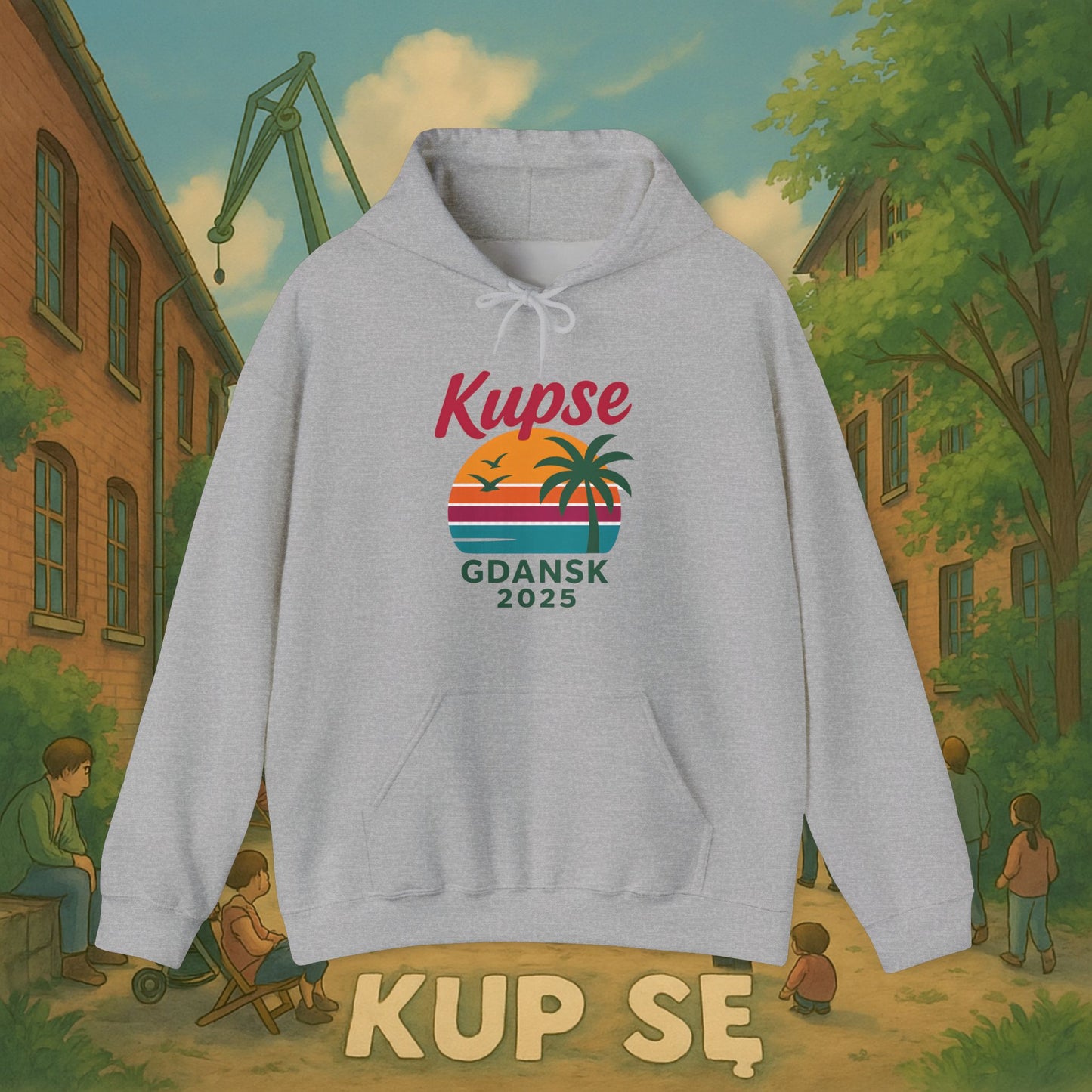 Unisex Heavy Blend Hoodie – 90s – Kup Se