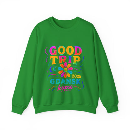 Bluza unisex z grafiką Kup Se Good Trip – klasyczny crewneck i miejski styl
