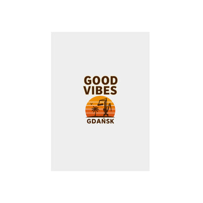 Obraz na panelu aluminiowym Good Vibes – trwały wydruk w stylu Kup Se