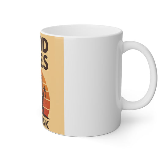 Kubek KupSe – Good Vibes, Unikatowy Design, Lokalny Styl