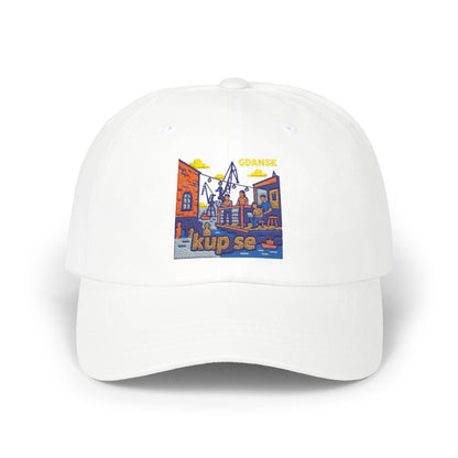Czapka z daszkiem z grafiką Kup Se Vibe – modny Dad Cap z charakterem