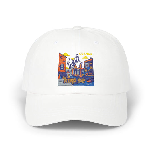 Czapka z daszkiem z grafiką Kup Se Vibe – modny Dad Cap z charakterem