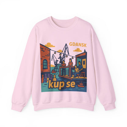 Bluza unisex z grafiką Kup Se Vibe – klasyczny crewneck i miejski styl