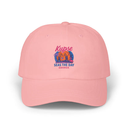 Czapka z daszkiem z grafiką Kup Se Seas The Day – modny Dad Cap z charakterem
