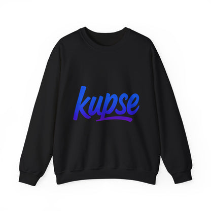 Bluza unisex z grafiką Kup Se Logo Blue – klasyczny crewneck i miejski styl