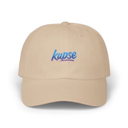 Czapka z daszkiem z grafiką Kup Se Logo Blue – modny Dad Cap z charakterem