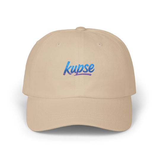 Czapka z daszkiem z grafiką Kup Se Logo Blue – modny Dad Cap z charakterem